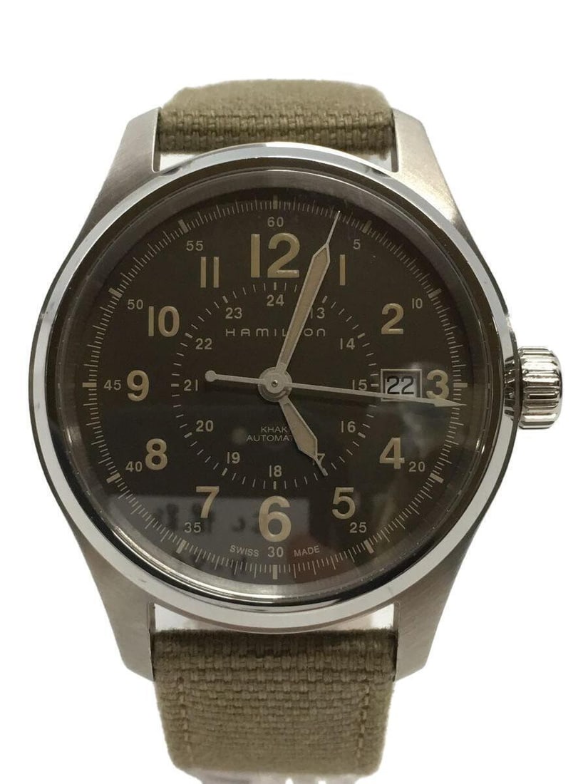 Hamilton Khaki Field Self Winding Analog Canvas H703050 Mens Watch