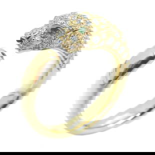 Cartier Panthere De Cartier Ring US#6.5 Cartier#53 18K Pink Gold: Cartier Panthere De Cartier Ring US#6.5 Cartier#53 18K Pink Gold Style: Ring Material: K18PG(Rose Gold) Color: Gold Metal: K18PG(Rose Gold) Ring Size: 53 Size Type: Regular Main Stone: No Stone Type: