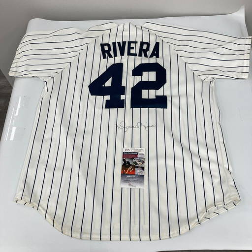 Don Mattingly Signed Yankees 35 x 43 Custom Framed Jersey (JSA