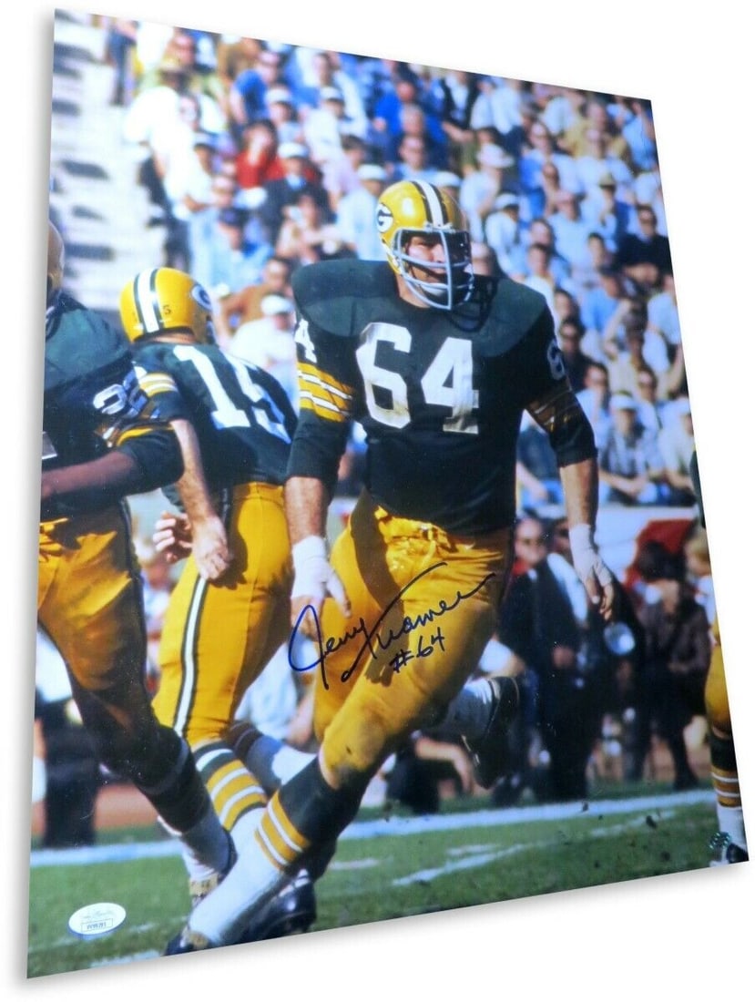 Jerry Kramer Signed Autographed 16X20 Photo Green Bay Packers "#64" JSA: Jerry Kramer Signed Autographed 16X20 Photo Green Bay Packers "#64" JSA Sport: Football Product: Photo Original/Reprint: Original Player: Jerry Kramer Team: Green Bay Packers Autograph Authentication:
