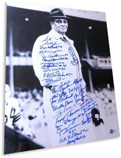 Green Bay Packers Autographed 16X20 Lombardi Photo Hornung Davis 31 BAS: Green Bay Packers Autographed 16X20 Lombardi Photo Hornung Davis 31 BAS Sport: Football Product: Photo Original/Reprint: Original Player: Paul Hornung Team: Green Bay Packers Autograph Authentication: