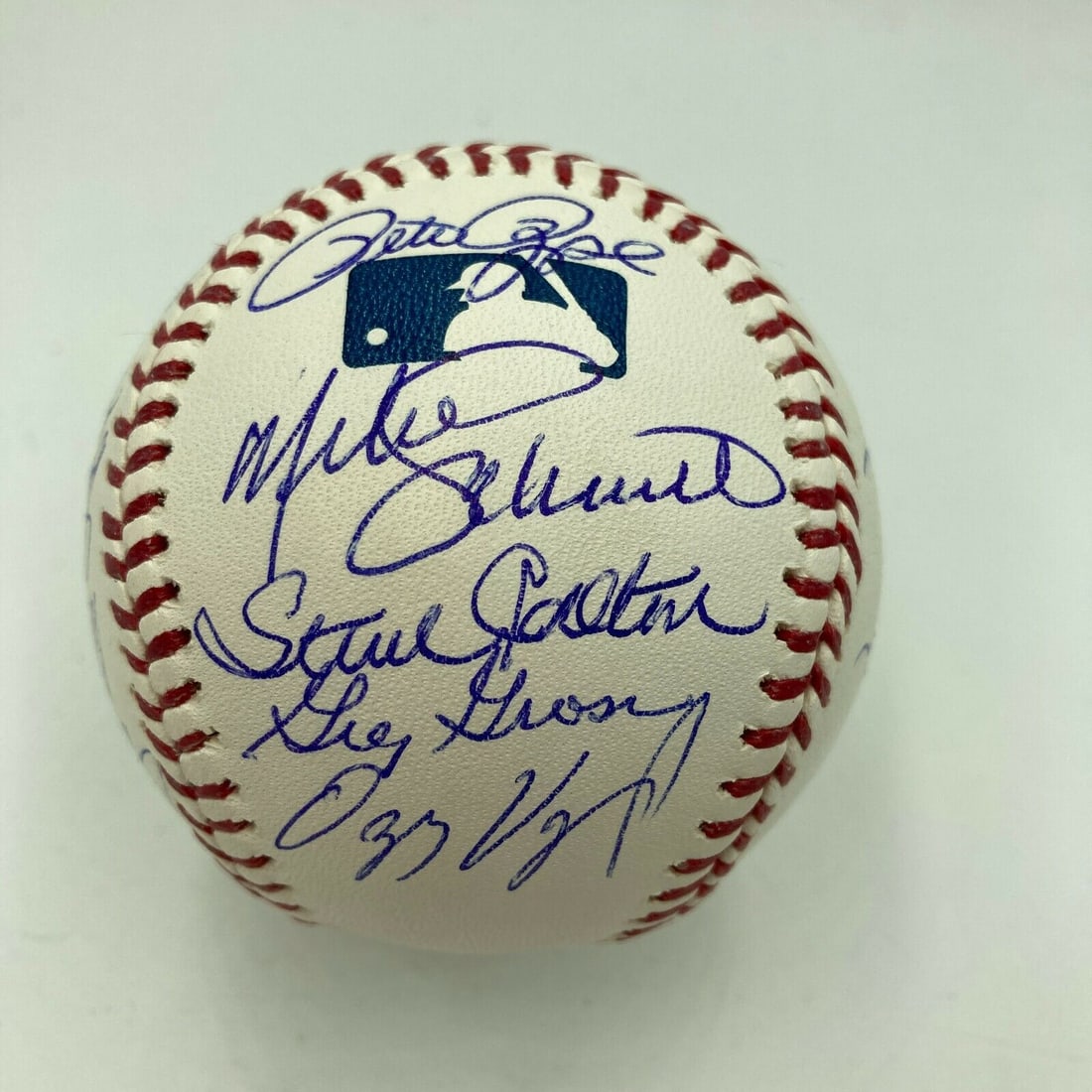 1980 Philadelphia Phillies World Series Champs Team Signed Baseball With JSA COA: 1980 Philadelphia Phillies World Series Champs Team Signed Baseball With JSA COA Product: Ball Sport: Baseball-MLB Autograph Authentication: James Spence (JSA) Original/Reprint: Original Pre-Owned PLE