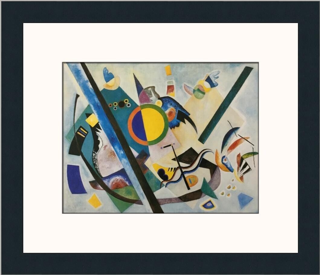 Wassily Kandinsky Variegated Circle Custom Framed Print: Wassily Kandinsky Variegated Circle Custom Framed Print Unit Of Sale: Single-Piece Work Artist: Wassily Kandinsky Size: Medium Custom Bundle: No Item Length: 16 in Region Of Origin: united states Fram