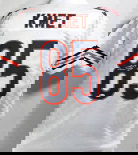 Cole Kmet Autographed White Pro Style Jersey - Beckett W *Silver: Cole Kmet Autographed White Pro Style Jersey - Beckett W *Silver Sport: Football-NFL Product: Jersey Original/Reprint: Original Player: Cole Kmet Team: Chicago Bears Autograph Authentication: Beckett