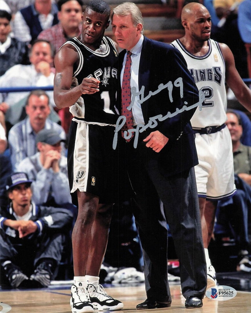 Gregg Popovich signed 8x10 photo BAS Beckett San Antonio Spurs Autographed: Gregg Popovich signed 8x10 photo BAS Beckett San Antonio Spurs Autographed Player: Gregg Popovich Original/Reprint: Original Sport: Basketball-NBA Product: Photo Autograph Authentication: Professional