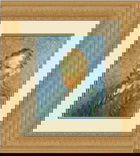 Vincent Van Gogh Self-Portrait Custom Framed Print: Vincent Van Gogh Self-Portrait Custom Framed Print Unit Of Sale: Single-Piece Work Artist: Vincent van Gogh Size: Medium Custom Bundle: No Item Length: 18 in Region Of Origin: united states Framing: M