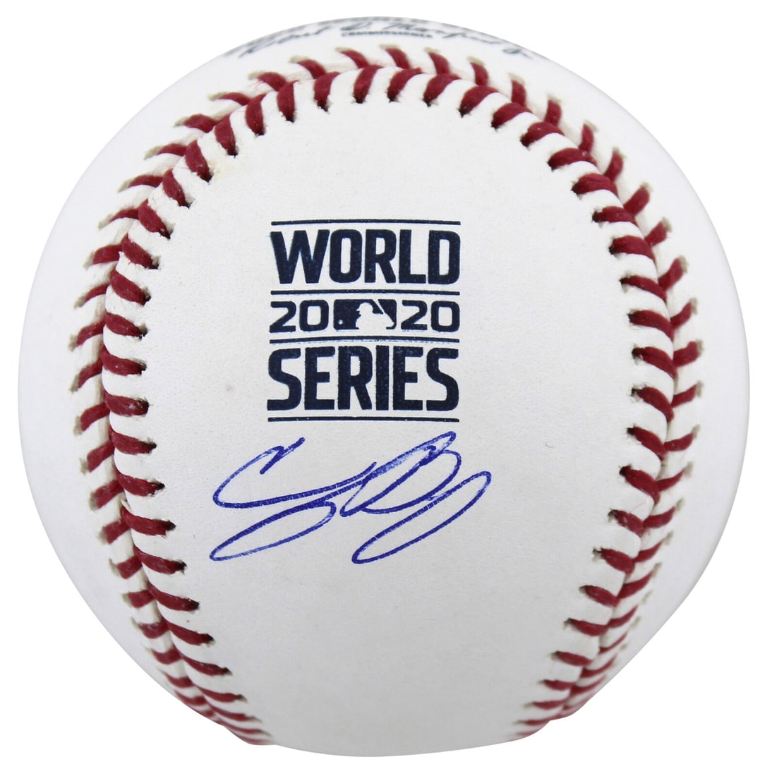 Dodgers Cody Bellinger Signed 2020 World Series Logo Oml Baseball MLB & Fanatics: Dodgers Cody Bellinger Signed 2020 World Series Logo Oml Baseball MLB & Fanatics Sport: Baseball-MLB Product: Ball Original/Reprint: Original Player: Cody Bellinger Autograph Authentication: FAN Team: