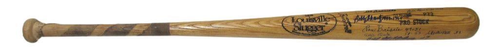 Philadelphia Athletics 1940s Multi-Signed 34" Vintage Wood Baseball Bat 170718: Philadelphia Athletics 1940s Multi-Signed 34" Vintage Wood Baseball Bat 170718 Sport: Baseball Product: Bat Original/Reprint: Original Team: Philadelphia Athletics Autograph Authentication: Seller Lea
