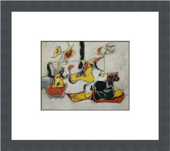 Arshile Gorky Garden in Sochi Custom Framed Print: Arshile Gorky Garden in Sochi Custom Framed Print Unit Of Sale: Single Piece Artist: Arshile Gorky Size: Medium Custom Bundle: No Item Length: 12 in Region Of Origin: United States Framing: Matted & F