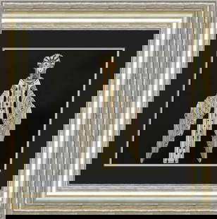 Erte Byzantine Custom Framed Print: Erte Byzantine Custom Framed Print Artist: Erte Unit Of Sale: Single Piece Size: Medium Item Length: 22 in Region Of Origin: usa Framing: Matted & Framed Personalize: No Year Of Production: 1992 Item