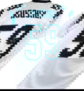 Luke Kuechly Autographed White Pro Style Jersey-Beckett W Hologram *Silver: Luke Kuechly Autographed White Pro Style Jersey-Beckett W Hologram *Silver Sport: Football-NFL Product: Jersey Original/Reprint: Original Player: Luke Kuechly Team: Carolina Panthers Autograph Authent