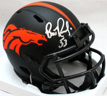 Bill Romanowski Autographed Denver Broncos Eclipse Mini Helmet - JSA W *Silver: Bill Romanowski Autographed Denver Broncos Eclipse Mini Helmet - JSA W *Silver Sport: Football-NFL Product: Helmet Original/Reprint: Original Player: Bill Romanowski Team: Denver Broncos Autograph Aut