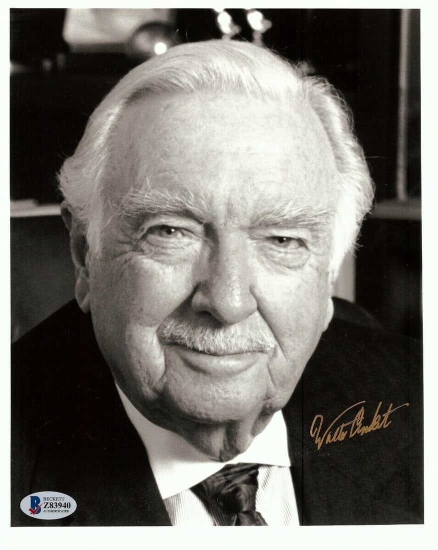 Walter Cronkite Signed Autograph 8X10 Photo CBS News Classic Headshot BAS: Walter Cronkite Signed Autograph 8X10 Photo CBS News Classic Headshot BAS Object Type: Photograph Industry: Television Original/Reproduction: Original Signed By: Walter Cronkite Autograph Authenticati