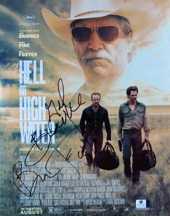 Ben Foster Gil Birmingham Autographed 11X14 Photo Hell or High Water: Ben Foster Gil Birmingham Autographed 11X14 Photo Hell or High Water Industry: Movies Object Type: Photograph Original/Reproduction: Original Signed By: Ben Foster Gil Birmingham Autograph Authenticat