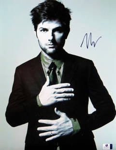 Adam Scott Signed Autographed 11X14 Photo Parks and Recreation: Adam Scott Signed Autographed 11X14 Photo Parks and Recreation Object Type: Photograph Industry: Television Original/Reproduction: Original Signed By: Adam Scott Autograph Authentication: Global Authe
