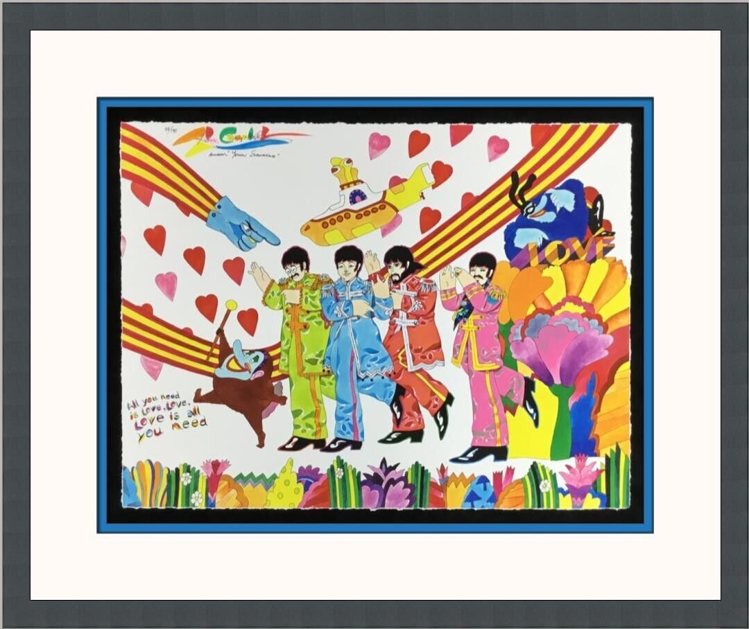 Ron Campbell Jeremys Parade L/ED Signed and Numbered Giclee Print 38/195: Ron Campbell Jeremys Parade L/ED Signed and Numbered Giclee Print 38/195 Animation Studio: Yellow Submarine Character: Beatles Signed By: Ron Campbell Tradition: Western Animation Signed: Yes Custom B