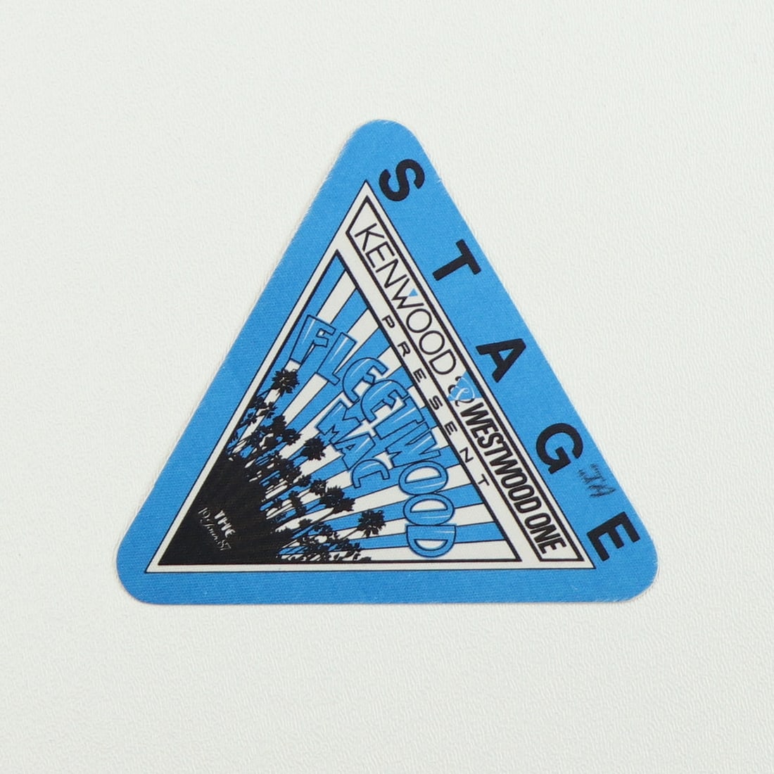 1987 Fleetwood Mac The 1987 Tour Stage Hand Backstage Pass: 1987 Fleetwood Mac The 1987 Tour Stage Hand Backstage Pass Original 1987 Fleetwood Mac The 1987 Tour Stage Hand Backstage Pass . This is a true vintage pass, not a modern reproduction. Pass is in exce