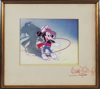 Walt Disney Signed Animation Cel Framed Display JSA #XX31875: Walt Disney Signed Animation Cel Framed Display JSA #XX31875 Autograph Authentication: JSA Original/Reproduction: Original Product Coa: JSA Product Signed By Name: Walt Disney Pre-Owned PLEASE NOTE: F