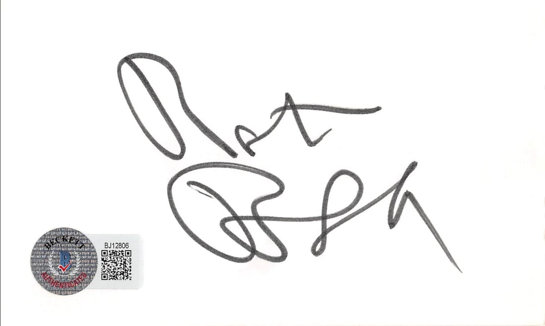 Robert Blake In Cold Blood Signed 3x5 Index Card BAS #BJ12806: Robert Blake In Cold Blood Signed 3x5 Index Card BAS #BJ12806 Industry: Movies Original/Reproduction: Original Autograph Authentication: Beckett Product Coa: Beckett Product Signed By Name: Robert Bla