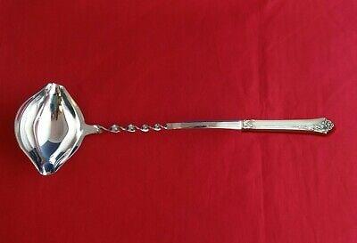 Damask Rose by Oneida Sterling Silver Punch Ladle Twist 13 3/4" HHWS Custom: Damask Rose by Oneida Sterling Silver Punch Ladle Twist 13 3/4" HHWS Custom Damask rose by oneida sterling silver hollow handle with stainless implement punch ladle 13 3/4" twist handle custom made in