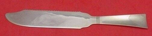 Sunset by Allan Adler Sterling Silver Cake Saw Marked "Hand Made" FH AS 10 1/4": Sunset by Allan Adler Sterling Silver Cake Saw Marked "Hand Made" FH AS 10 1/4" Sunset by allan adler sterling silver cake saw marked "hand made" flat handle all-sterling 10 1/4" in the pattern sunset