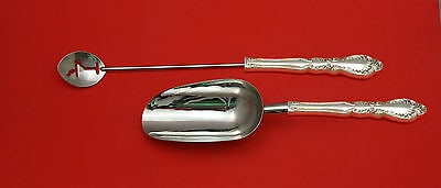 Old Charleston by International Sterling Silver Bar Set 2pc HHWS Custom Made: Old Charleston by International Sterling Silver Bar Set 2pc HHWS Custom Made Old charleston by international sterling silver custom made hollow handle with stainless two piece bar set which includes: