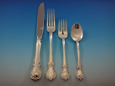 French Provincial by Towle Sterling Silver Flatware Set Service 24 Pieces Dinner: French Provincial by Towle Sterling Silver Flatware Set Service 24 Pieces Dinner Dinner size french provincial by towle sterling silver flatware set - 24 pieces. Great starter set! this set includes: 