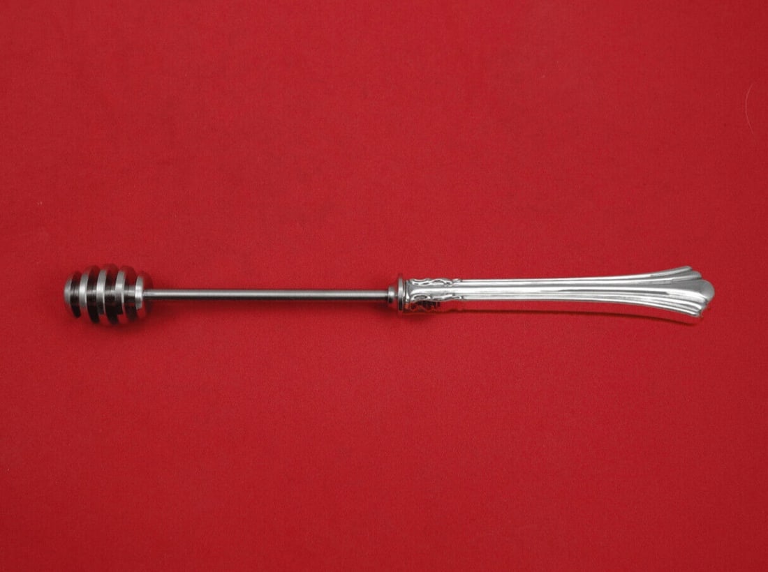 Eighteenth Century by Reed and Barton Sterling Silver Honey Dipper HH WS Custom: Eighteenth Century by Reed and Barton Sterling Silver Honey Dipper HH WS Custom Eighteenth century by reed & bartonsterling silver hollow handle with with stainless implement honey dipper 8 5/8", cust