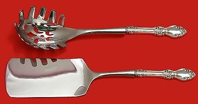 Old Virginia by Reed & Barton Sterling Italian Pasta Server Set 2pc HHWS Custom: Old Virginia by Reed & Barton Sterling Italian Pasta Server Set 2pc HHWS Custom Old virginia by reed & barton sterling silver custom made hollow handle with stainless implements two piece italian serv