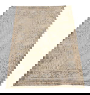 5 x 7 Grey Pakistani Rug: 5 x 7 Grey Pakistani Rug Free continental US Shipping Size in Feet: Width: 4.10 x Length: 7.2 Size in Inches: Width: 58 in x Length: 86 in Rug Type: Area Rug Colors: Grey Weave: Hand-knotted Pattern: