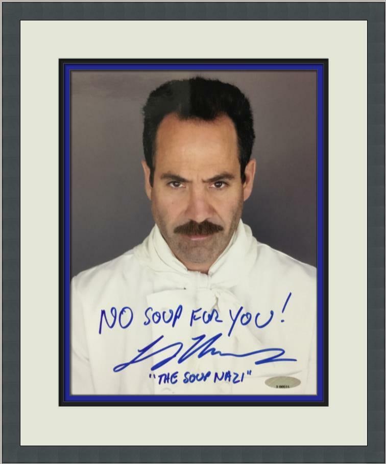 LARRY THOMAS The Soup Nazi Seinfeld Signed Photo Custom Framed Triple Crown: LARRY THOMAS The Soup Nazi Seinfeld Signed Photo Custom Framed Triple Crown Industry: Television Signed By: Larry Thomas Signed: Yes Autograph Authentication: Triple Crown Sports Object Type: Photo Or
