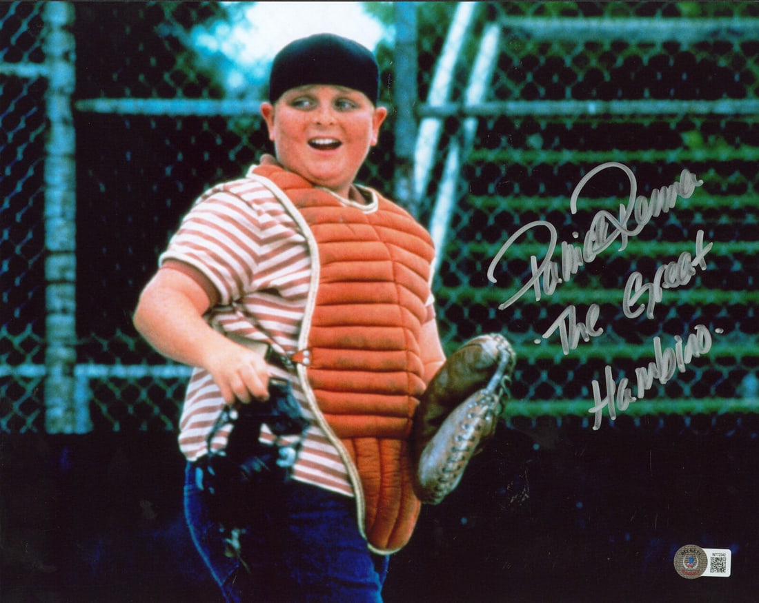 Patrick Renna Sandlot "The Great Hambino" Signed 11x14 Photo BAS Wit #W772342: Patrick Renna Sandlot "The Great Hambino" Signed 11x14 Photo BAS Wit #W772342 Industry: Movies Object Type: Photograph Original/Reproduction: Original Autograph Authentication: Beckett Product Coa: Be