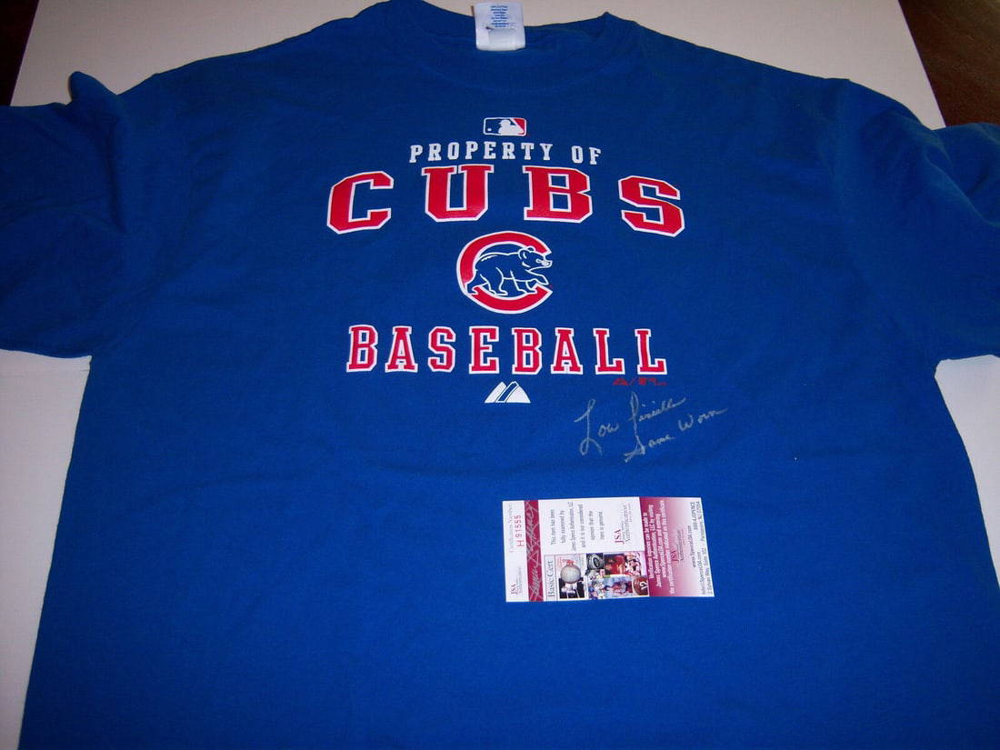 Lou Piniella Signed Jersey (JSA)