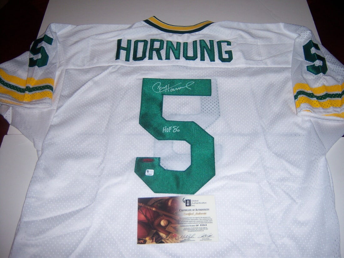 paul hornung packers jersey