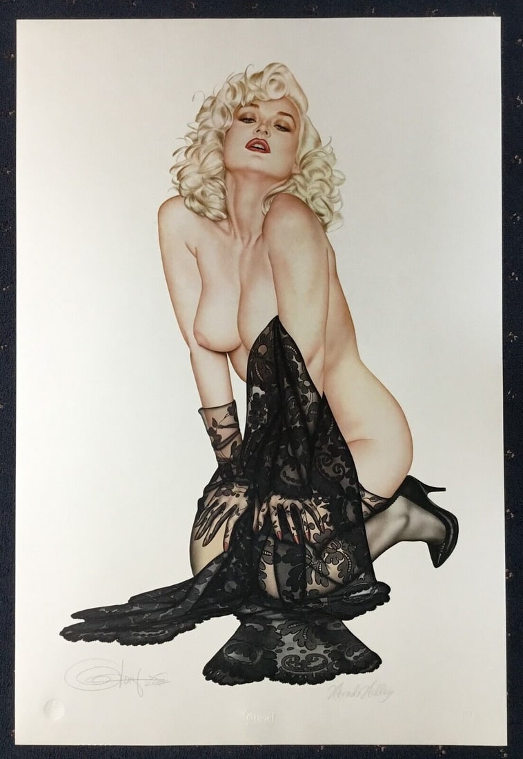 Olivia De Berardinis Rhonda Ridley Smoothies L/ED Signed and Numbered: Olivia De Berardinis Rhonda Ridley Smoothies L/ED Signed and Numbered Artist: Olivia De Berardinis Unit Of Sale: Single Piece Signed By: Olivia De Berardinis and Rhonda Ripley Size: Medium (up to 36in
