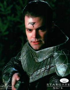 Aaron Douglas Signed Autographed 8x10 Photo Stargate SG1 JSA: Aaron Douglas Signed Autographed 8x10 Photo Stargate SG1 JSA Object Type: Photograph Industry: Television Original/Reproduction: Original Autograph Authentication: James Spence (JSA) Player: Aaron Dou