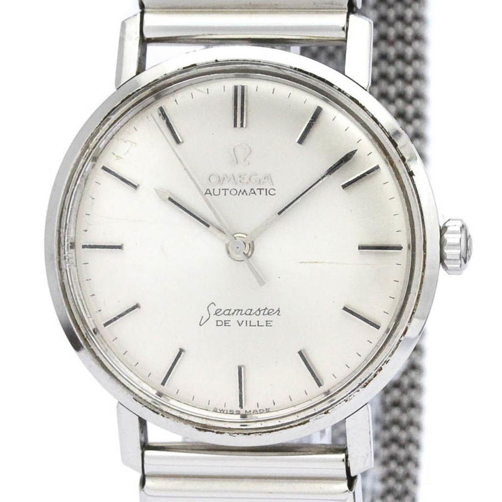 Vintage OMEGA Seamaster Cal 552 Steel Automatic Mens Watch 165.020 BF559353: Vintage OMEGA Seamaster Cal 552 Steel Automatic Mens Watch 165.020 BF559353 Brand: Omega Line: Seamaster Model: 165.020 Type: Wristwatch Style: Dress/Formal Gender: Men Material (Case): Stainless stee