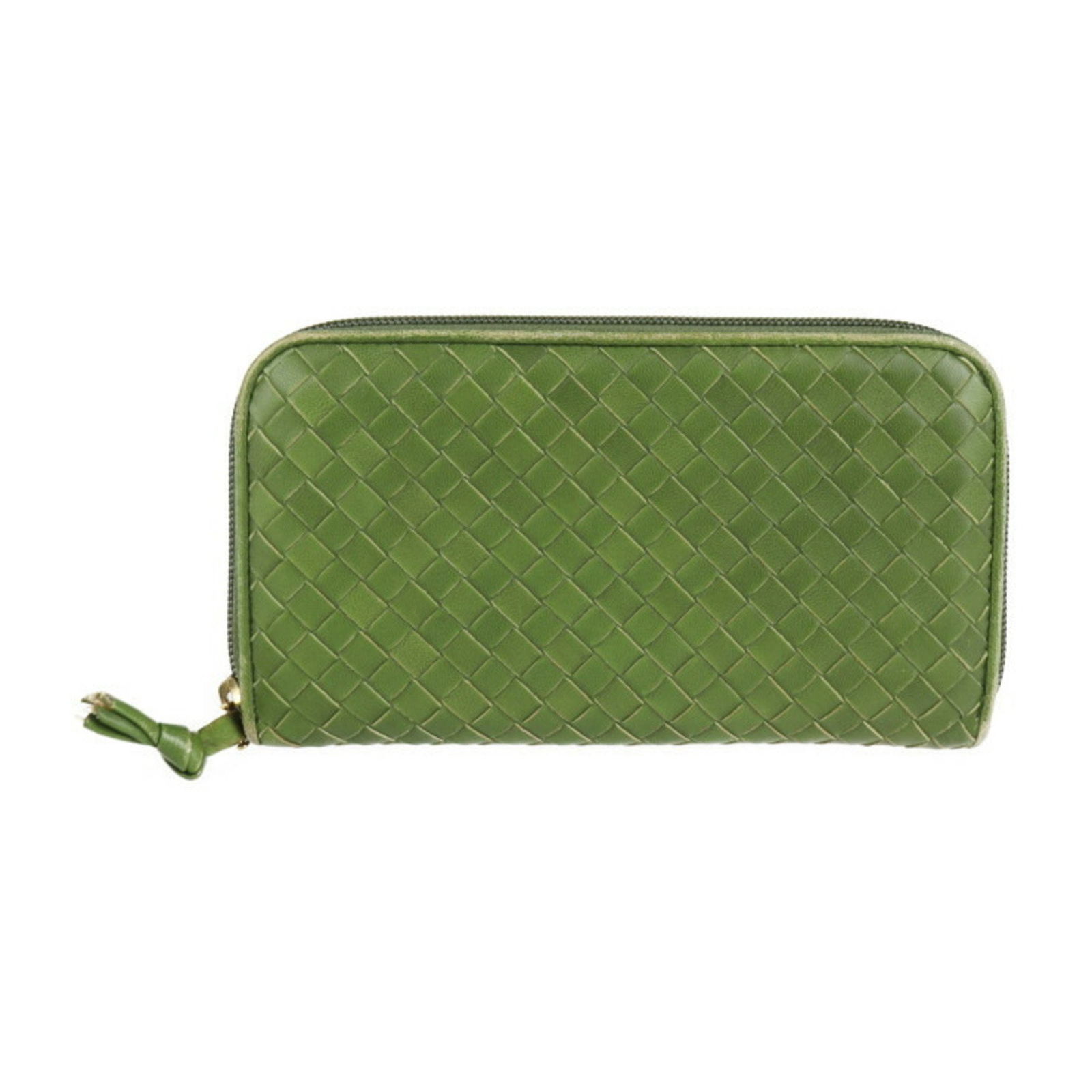 BOTTEGA VENETA Bottega Veneta intrecciato long wallet 132358 leather green gold metal fittings round: BOTTEGA VENETA Bottega Veneta intrecciato long wallet 132358 leather green gold metal fittings round fastener Brand: Bottega Veneta Line: Intrecciato Type: Coin purse/coin case Gender: Men Women Unise