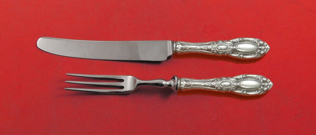 King Richard by Towle Sterling Silver Individual Fruit Set 2pc Custom Made HH WS: King Richard by Towle Sterling Silver Individual Fruit Set 2pc Custom Made HH WS King richard by towle sterling silver hollow handle with stainless implement custom made individual fruit set, 2-piece 