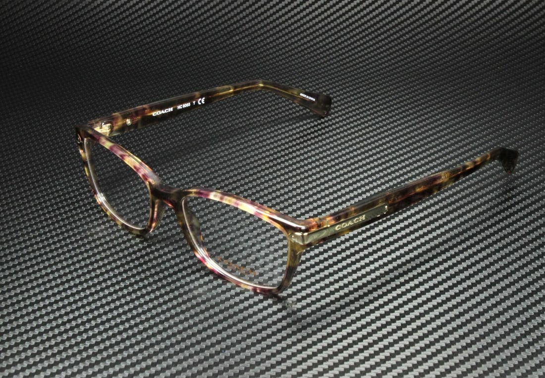 COACH HC6065 5287 Light Brown Rectangle Square Womens 51 mm Eyeglasses: COACH HC6065 5287 Light Brown Rectangle Square Womens 51 mm Eyeglasses Style: Rectangle Type: Eyeglasses Features: Full Rim Frame Material: Acetate Frame Color: Brown New The MYNT Guarantee: All items