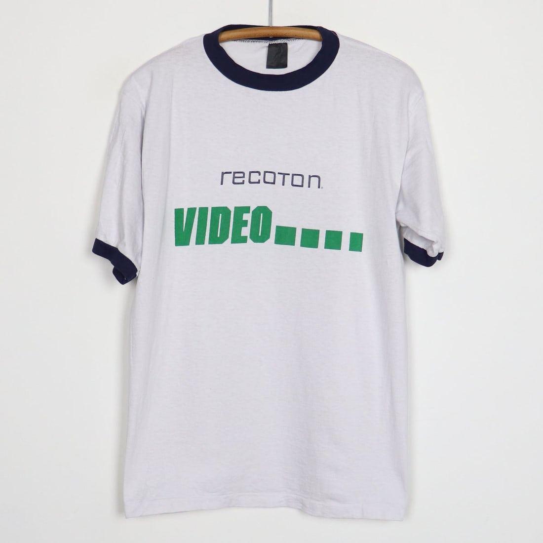 1980s Recoton Video Accessories For The 80s Shirt: 1980s Recoton Video Accessories For The 80s Shirt Original 1980s Recoton Video Accessories For The 80s Shirt. This is a true vintage shirt, not a modern reproduction. Sizes vary so please use measurem