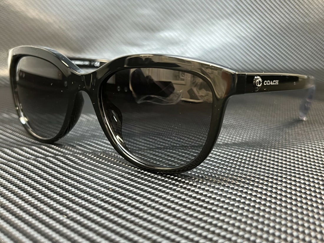 COACH HC8285U 50028G Black Square Womens 56 mm Sunglasses: COACH HC8285U 50028G Black Square Womens 56 mm Sunglasses Type: Sunglasses Frame Color: Black Style: Square New The MYNT Guarantee: All items in this auction are guaranteed to be 100% authentic. At Yo
