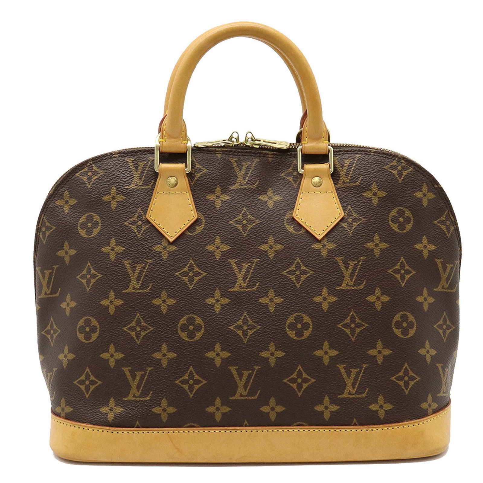 LOUIS VUITTON Monogram Alma Handbag M51130: LOUIS VUITTON Monogram Alma Handbag M51130 Brand: Louis Vuitton Model: M51130 Type: Handbag Material: Monogram Monogram: Color: Monogram Inner Pocket: Open pocket1 Open pocket: 1 Gender: Women Size (H