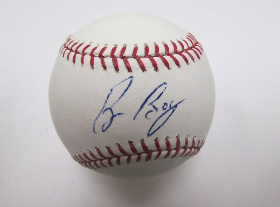 Billy Boucher Signed/Autographed OML Baseball 139315: Billy Boucher Signed/Autographed OML Baseball 139315 Sport: Baseball Product: Ball Original/Reprint: Original Autograph Authentication: Seller League: MLB Pre-Owned While the lot images are representa