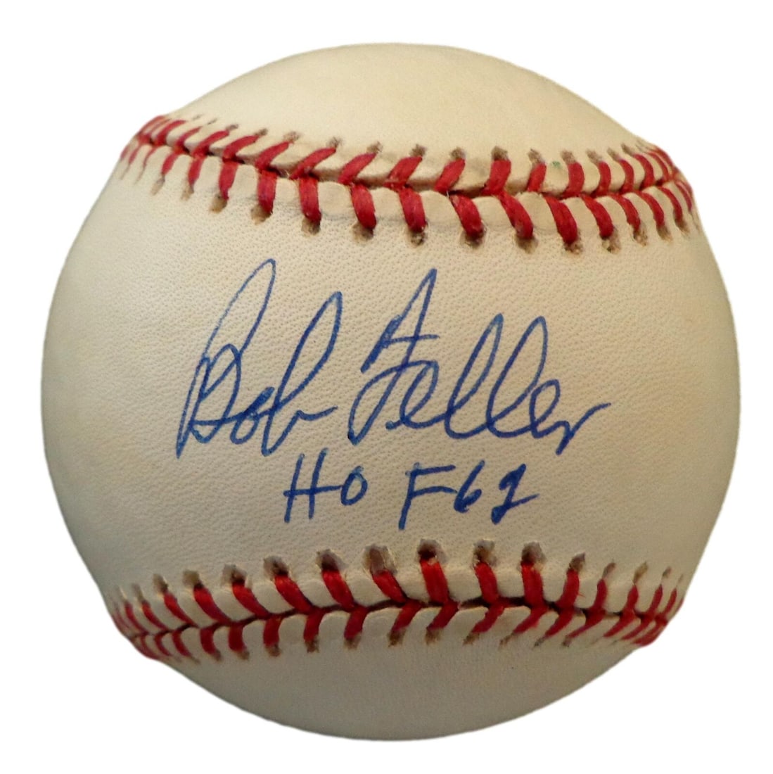 Bob Feller HOF Autographed/Inscribed OAL Baseball Cleveland Indians JSA 180393: Bob Feller HOF Autographed/Inscribed OAL Baseball Cleveland Indians JSA 180393 Sport: Baseball Product: Ball Original/Reprint: Original Autograph Authentication: JSA Team: Cleveland Indians League: ML
