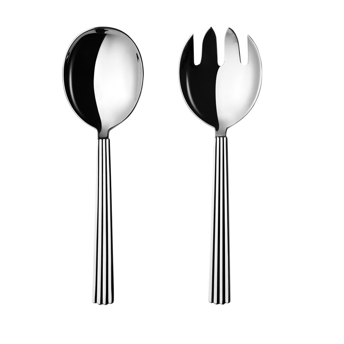 Bernadotte by Georg Jensen Stainless Steel Serving Set 2-piece - New: Bernadotte by Georg Jensen Stainless Steel Serving Set 2-piece - New Type: Set Set Includes: Serving Set Bring classic style and sophistication to the presentation of your food with this beautiful gif