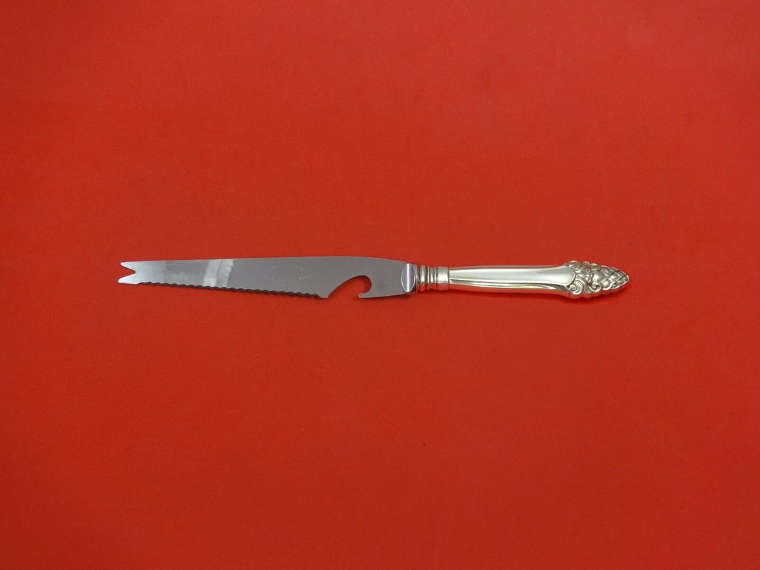 Sovereign Old by Gorham Sterling Silver Bar Knife HHWS Custom Made 9 1/8": Sovereign Old by Gorham Sterling Silver Bar Knife HHWS Custom Made 9 1/8" Composition: Sterling Silver Maker: Gorham Sovereign old by gorham sterling silver hollow handle with stainless implement bar