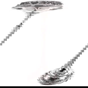 Whiting 1916 Compote: Whiting 1916 Compote Creator: Whiting Manufacturing Company (Manufacturer) Dimensions: Height: 10 in (25.4 cm)Diameter: 7 in (17.78 cm) Materials and Techniques: Sterling Silver Place of Origin: Unite