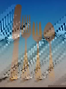 Madam Jumel by Whiting Sterling Silver Flatware Set Service 27 pieces: Madam Jumel by Whiting Sterling Silver Flatware Set Service 27 pieces Age: 1900-1940 Maker: Whiting Manufacturing Company Pattern: Madam Jumel Type: Set Composition: Sterling Silver Madam jumel by whi
