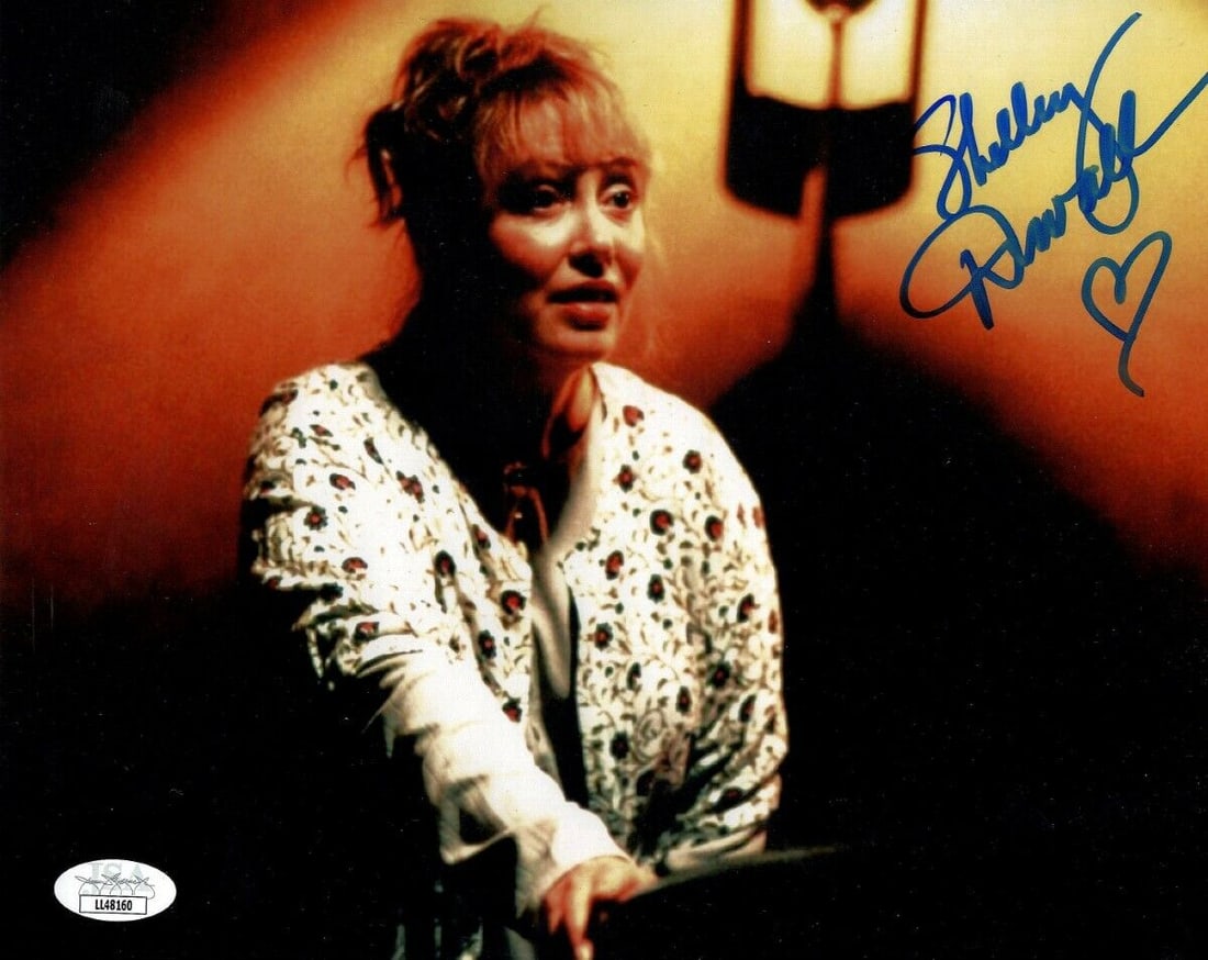 Shelly Duvall Signed Autographed 8X10 Photo Actress JSA: Shelly Duvall Signed Autographed 8X10 Photo Actress JSA Industry: Movies Object Type: Photograph Original/Reproduction: Original Autograph Authentication: James Spence (JSA) Player: Shelly Duvall Pre-